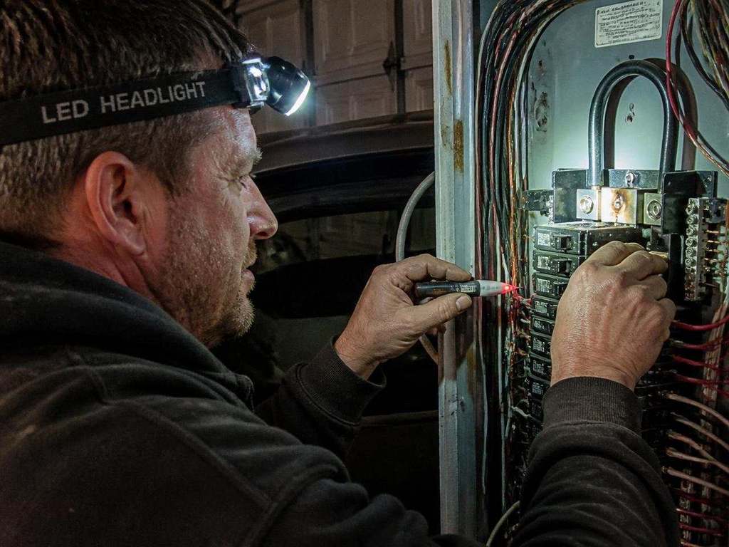 Whole-home rewire & fixture install — Belgrade Lakes