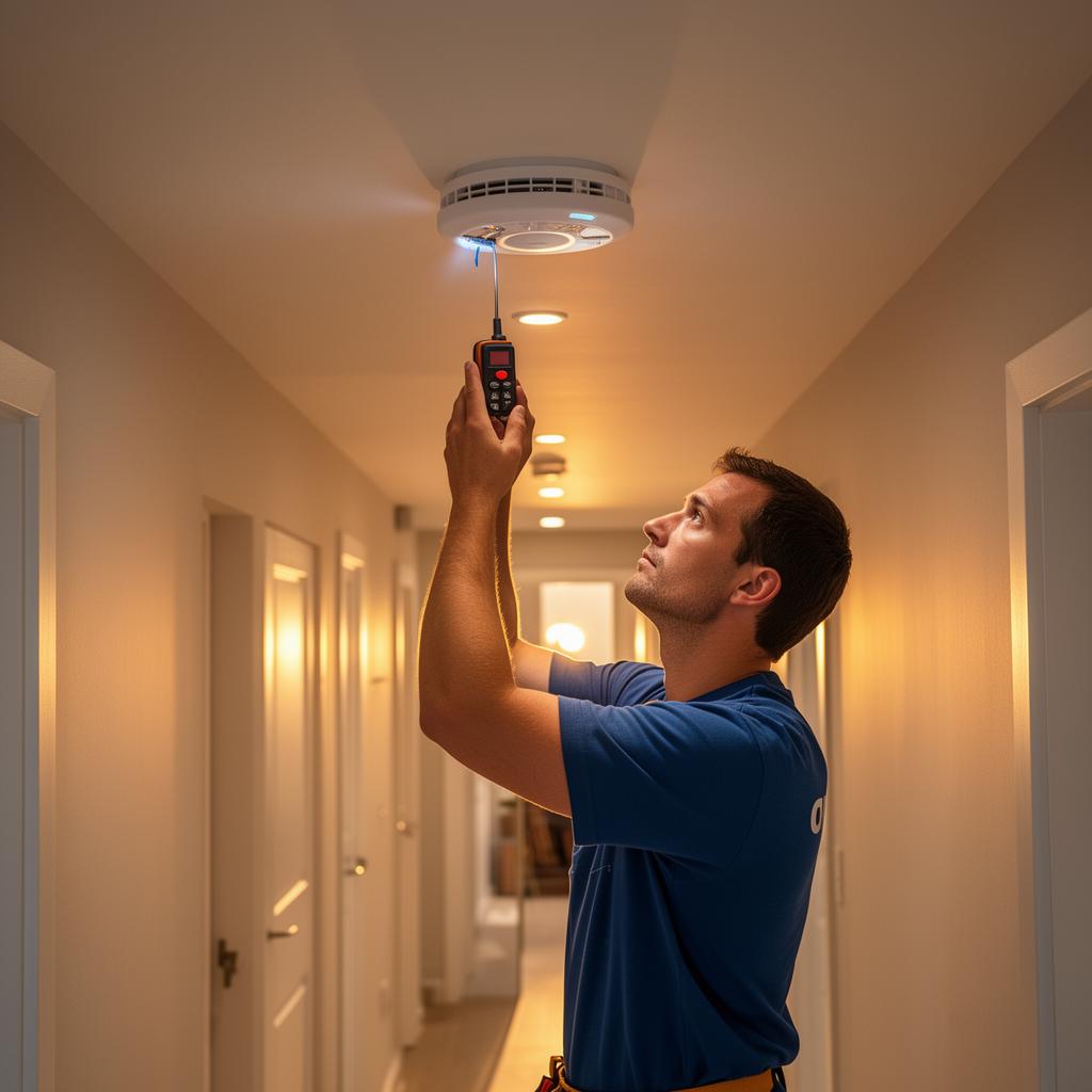 Hardwired Smoke & CO Detector Installation